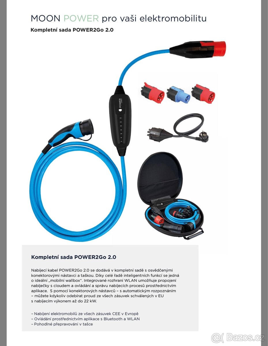 MOON POWER - Nabíječka elektromobilů
