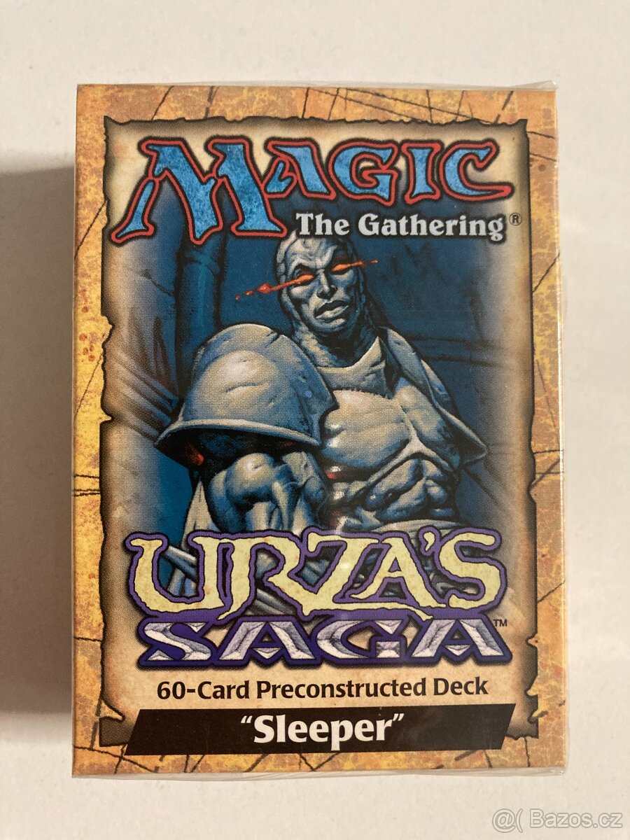 Magic The Gathering Urza Saga Sleeper Theme deck 1998