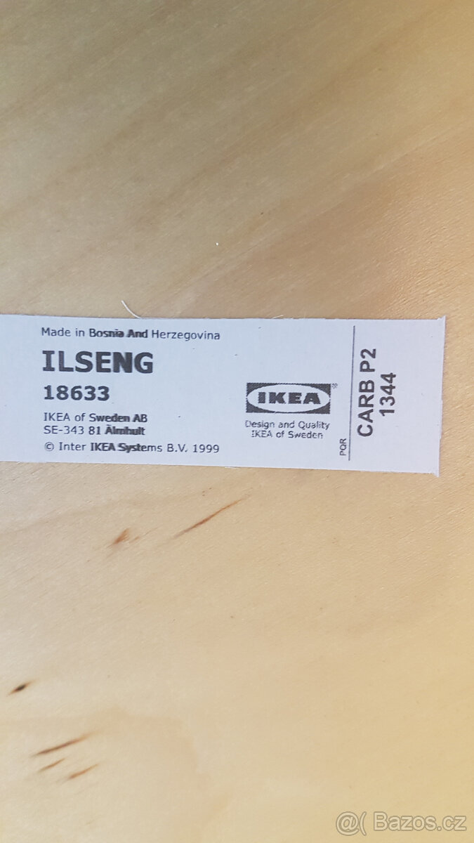 Ikea Ilseng 4 panely bříza 57x76 cm