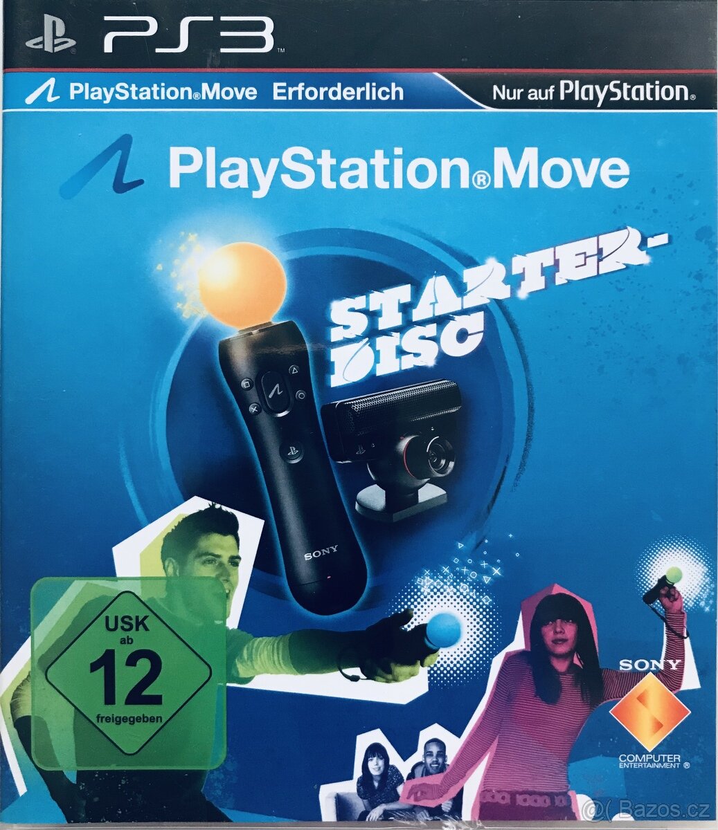 PS3 - PlayStation Move: Startovací disk s DEMO hrami