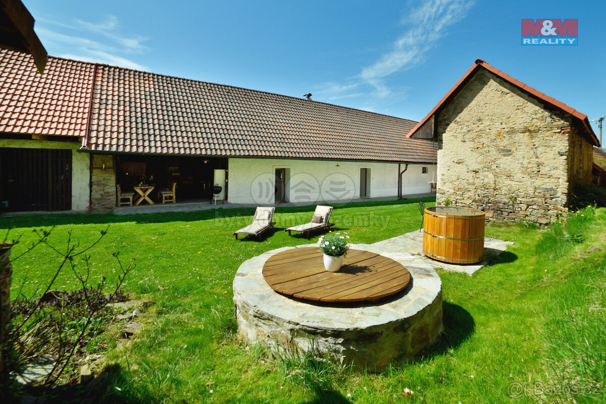 Prodej zemědělské usedlosti, 3+1, 150 m², Šebířov - Skrýšov