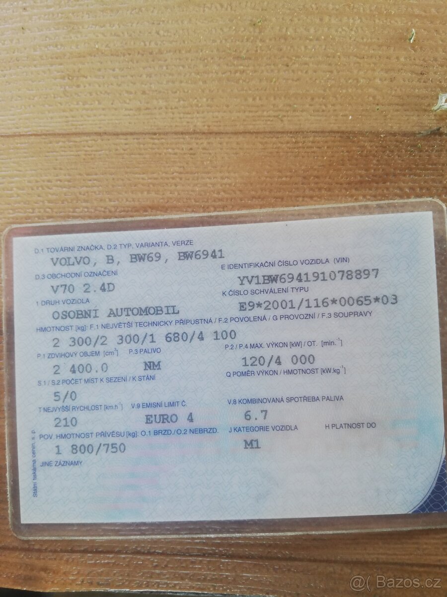 Prodám volvo