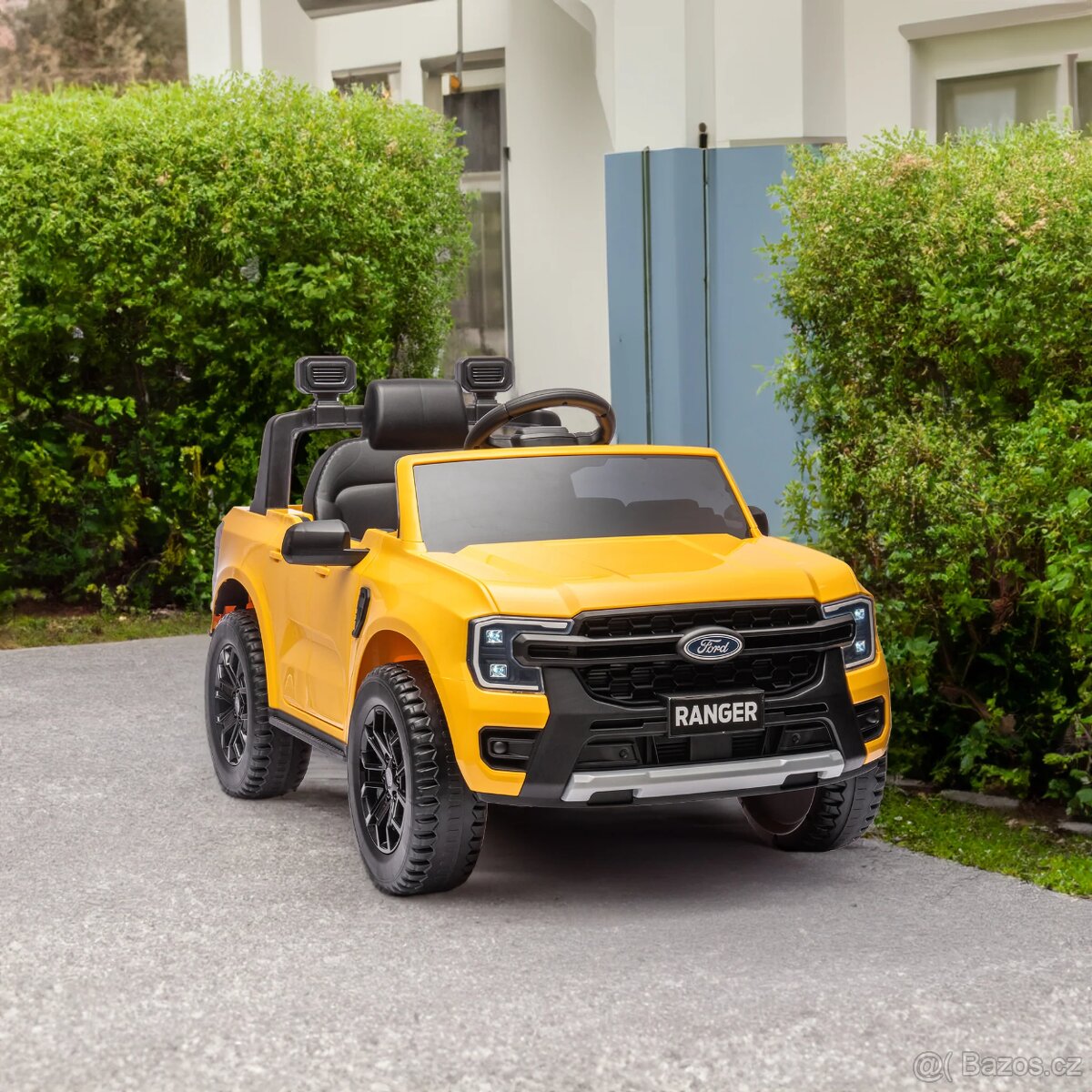 Dětské elektrické autíčko Ford Ranger Lift žlutý 2x35W