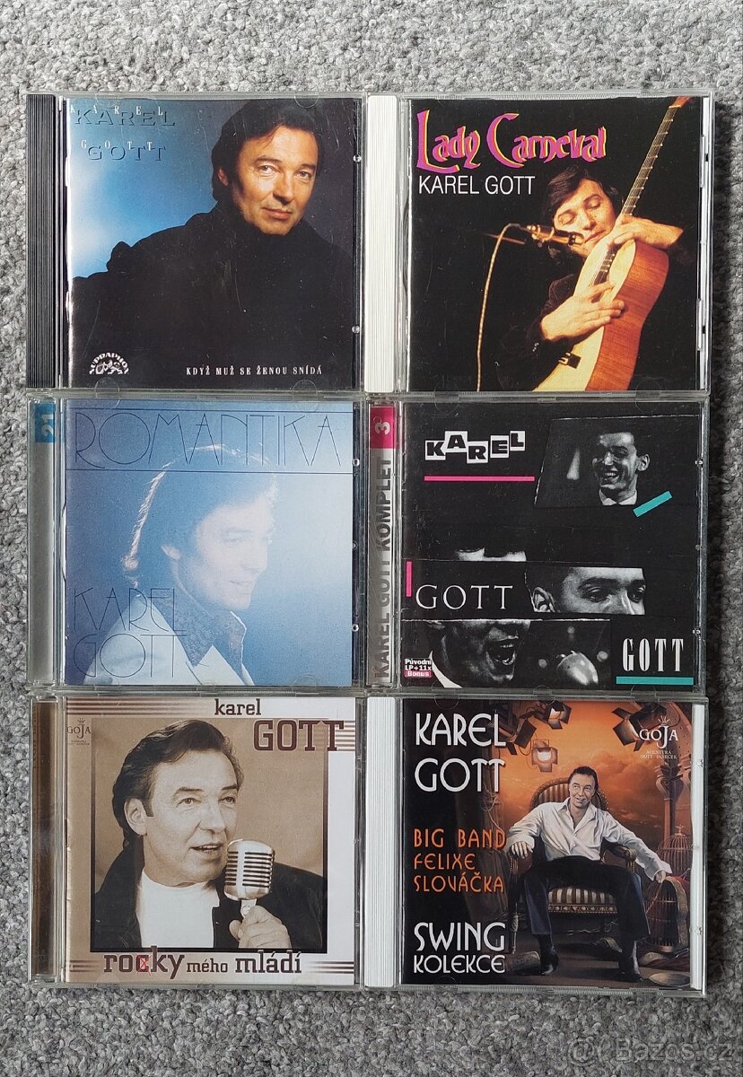 CD Karel Gott 6x