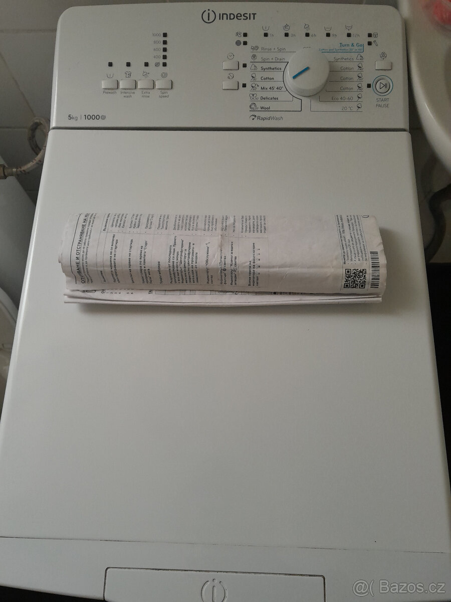 Pračka Indesit BTW L50300 EU/Nbílá