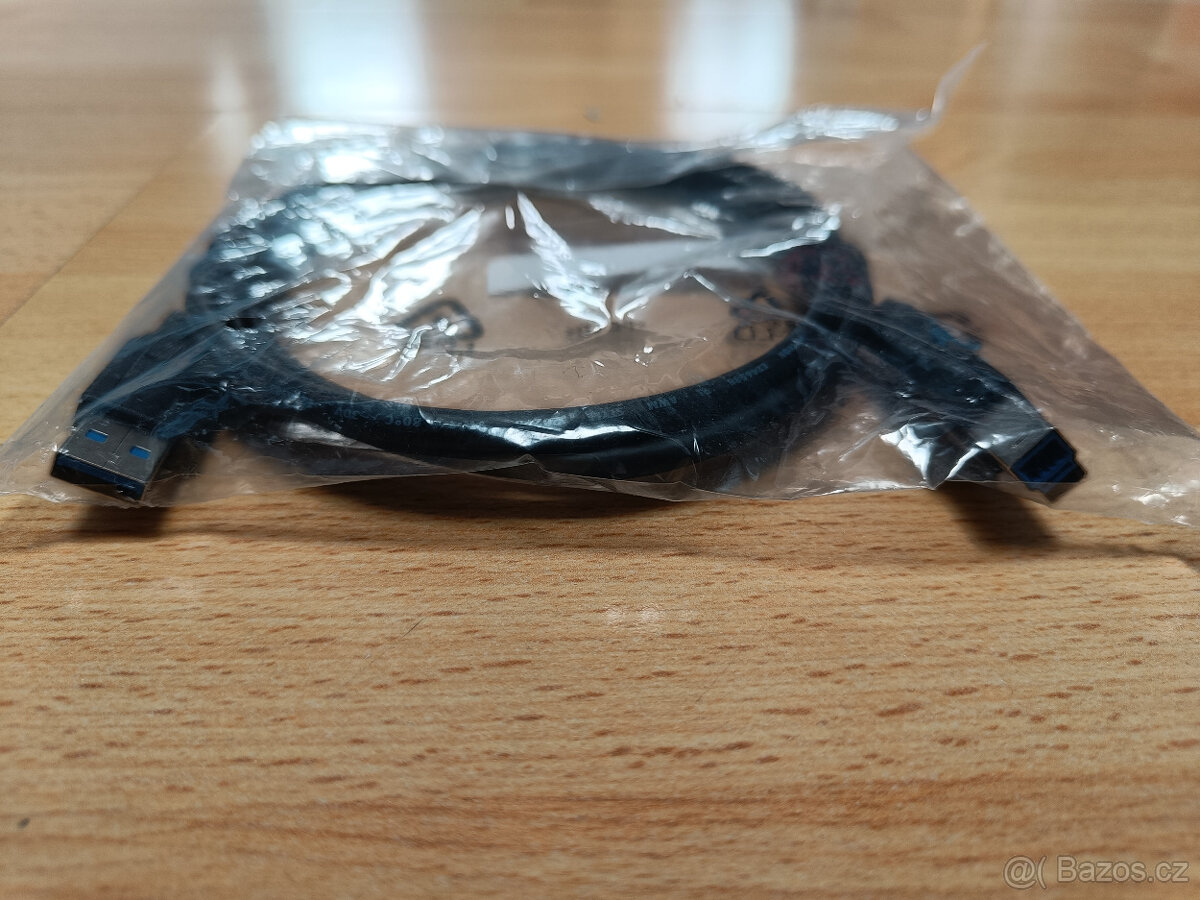 USB B na USB A    3.0  kabel       - NOVY, 50% sleva