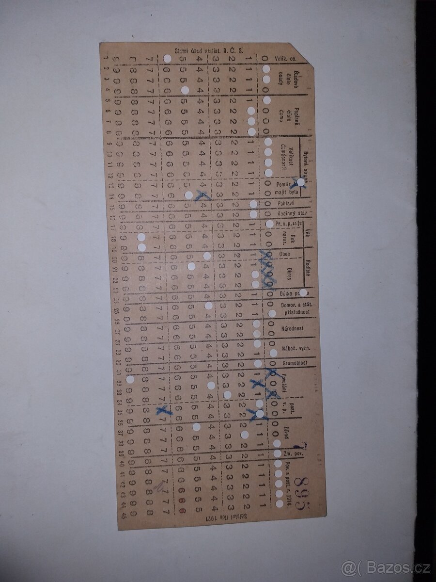 SČÍTÁNÍ LIDU 1921