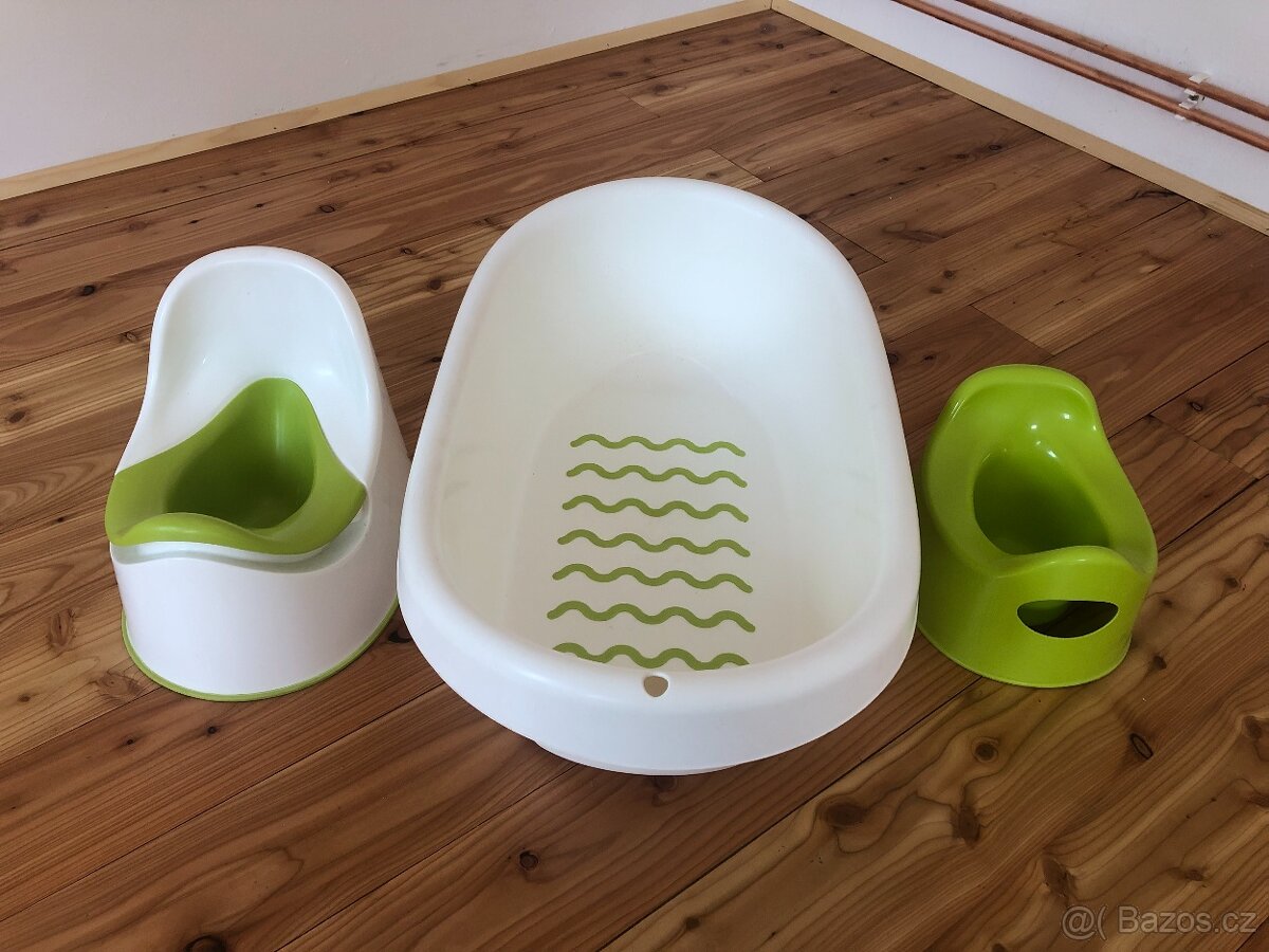 Dětská vanička + 2 nočníky IKEA SET