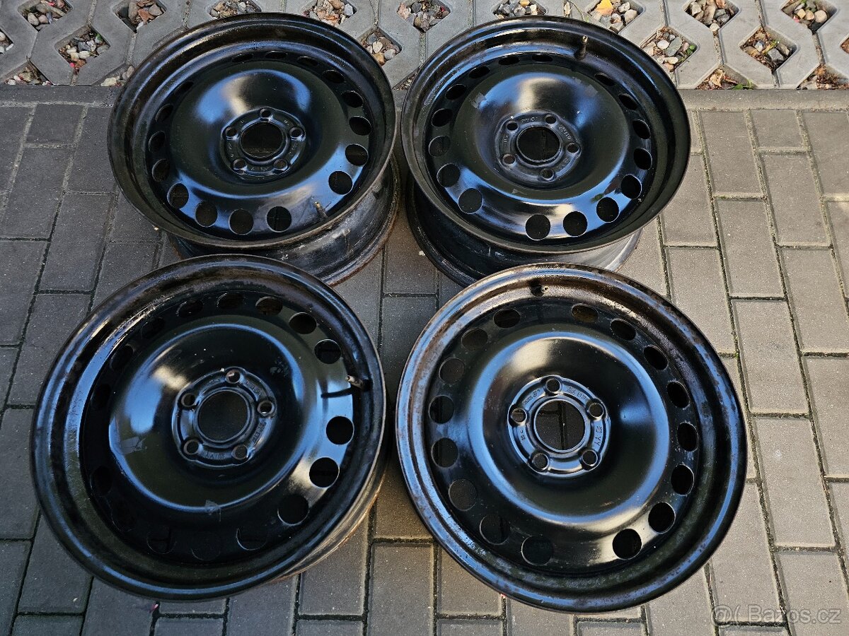 Plechové disky kola Opel 5x110 Astra Zafira R16