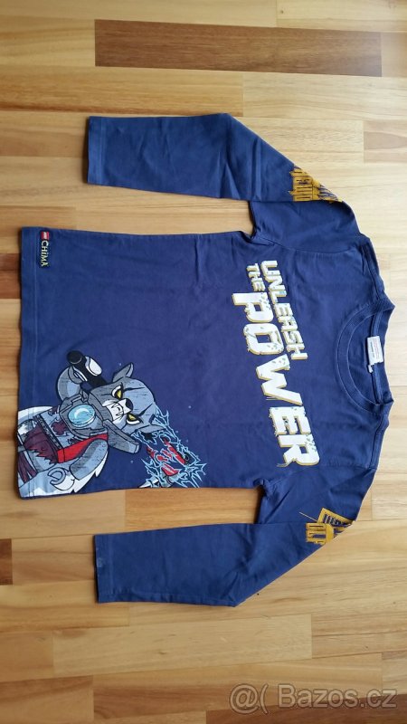 Triko dlouhý rukáv, LEGO wear, velikost 128