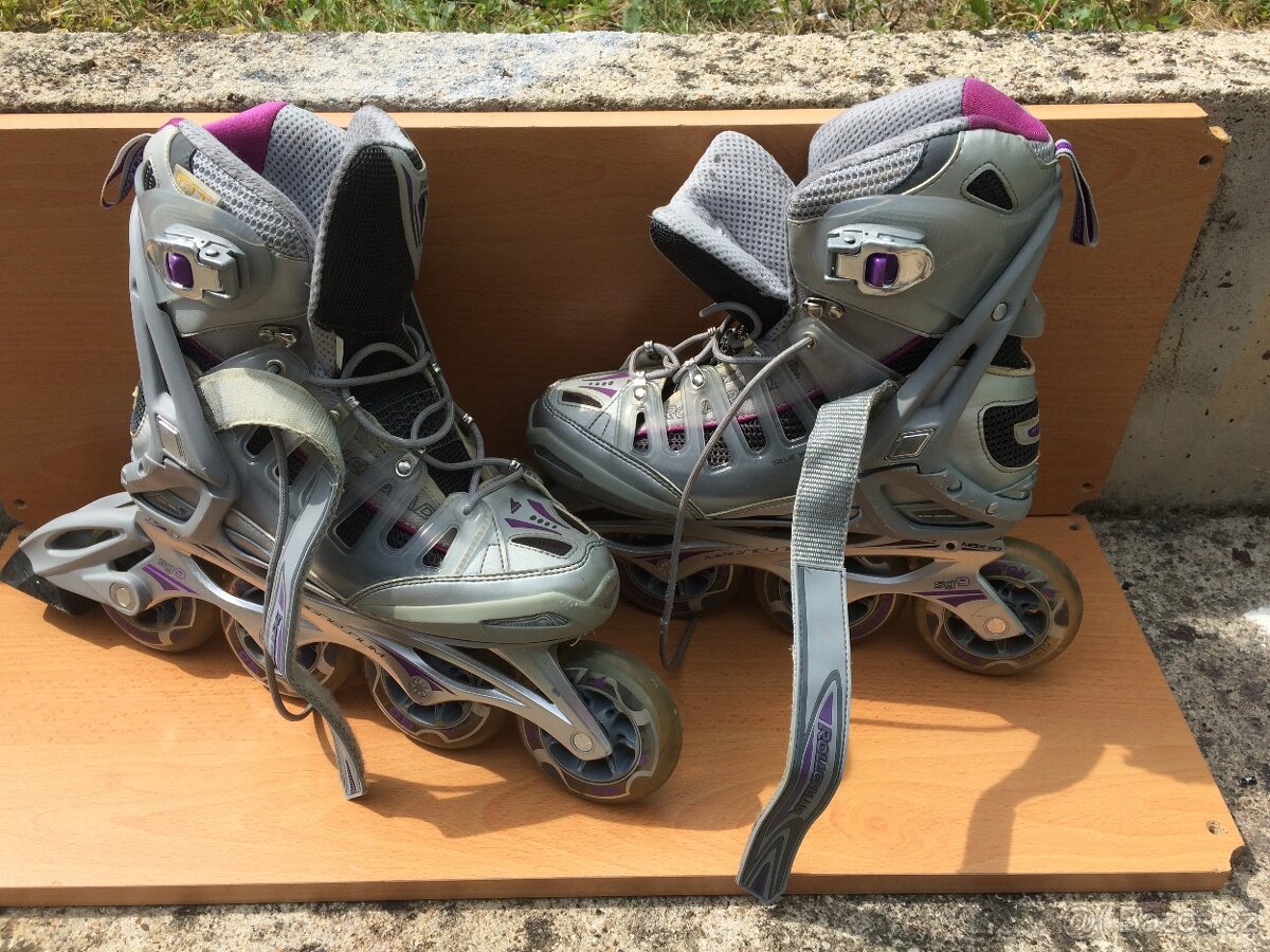 Prodám dámské-dívčí kolečkové brusle Rollerblade Activa 90