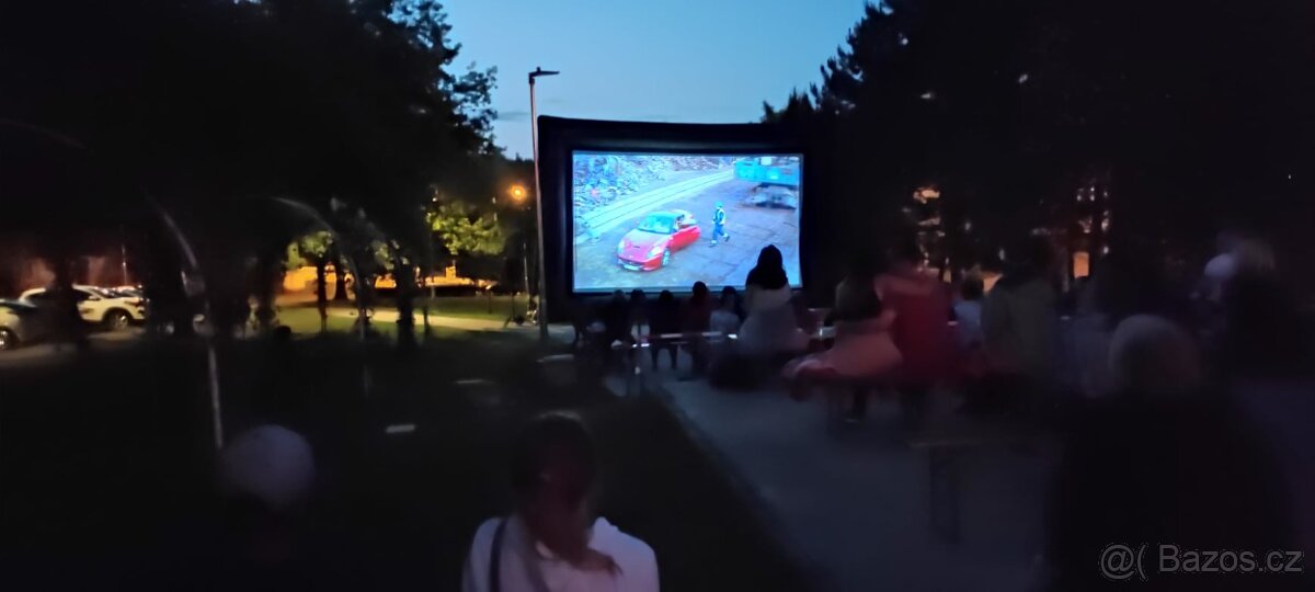 nafukovací kino 8x6m