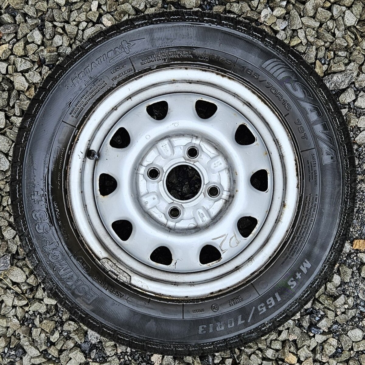 Zimní kola Škoda 165/70/13, 4.5Jx13 ET38 č. AD18