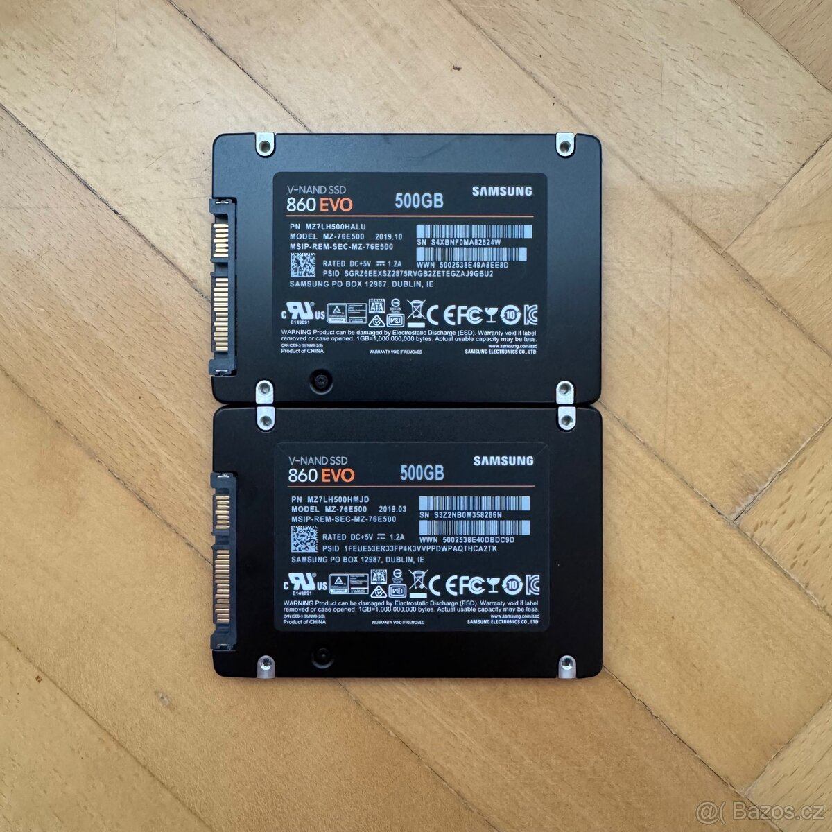Samsung 860 EVO 500 GB (2,5" SSD)