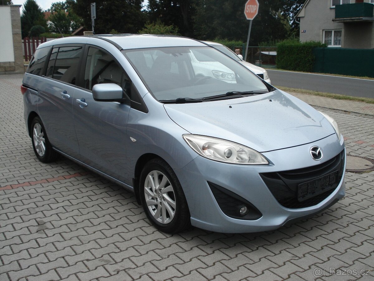 MAZDA 5 1.6 CD 116 TX,7 MÍST,SERVISKA,NOVÁ STK