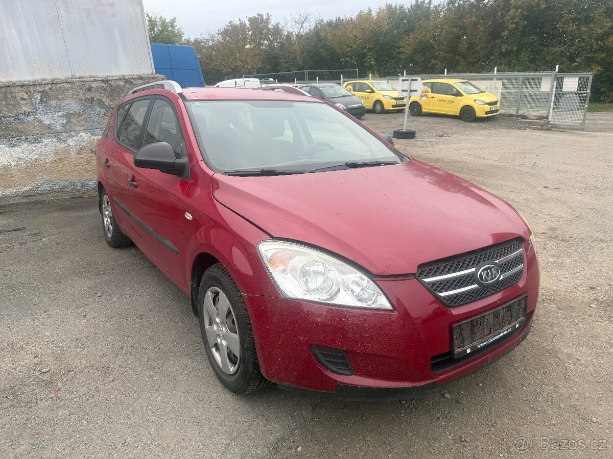 Náhradní díly - Kia Ceed 1.4i 80kW r.v. 2009
