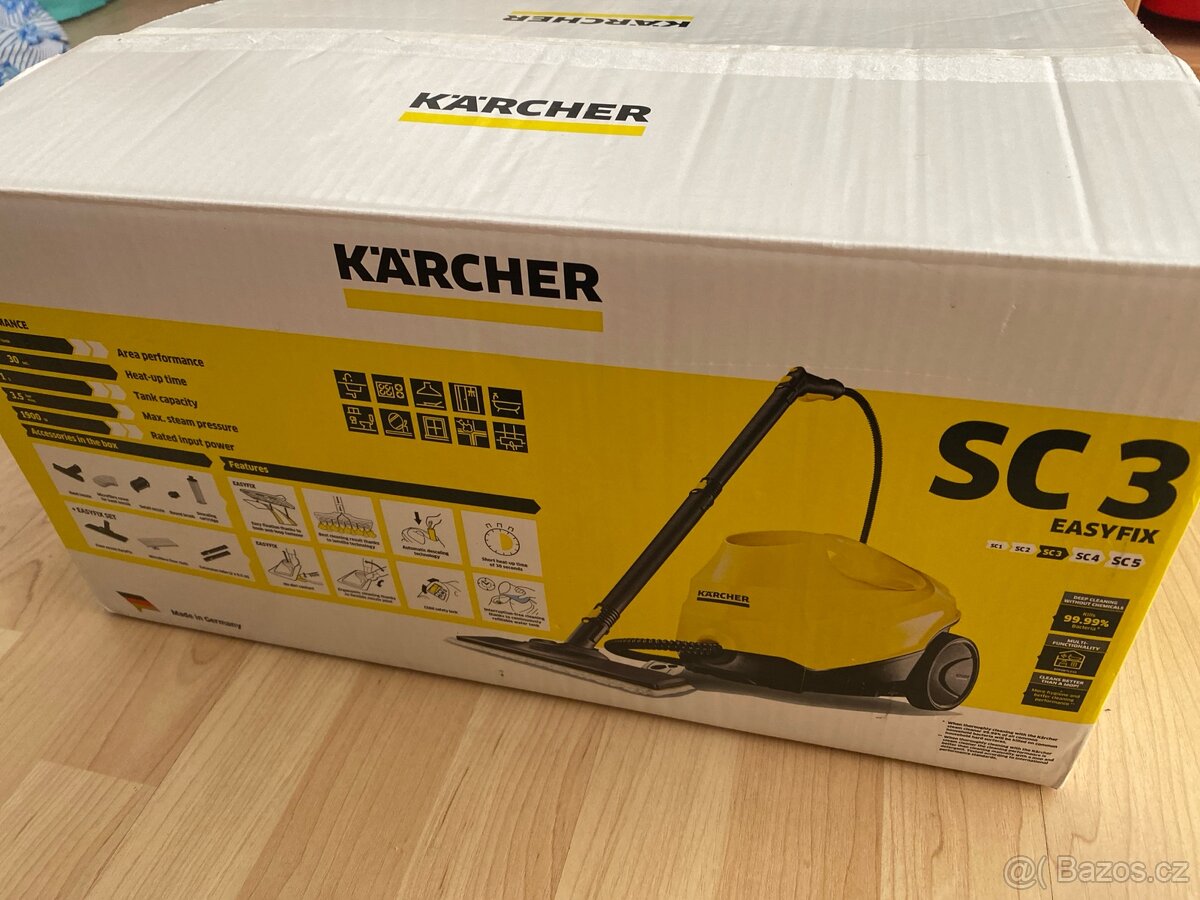 PARNÍ ČISTIČ SC 3 EasyFix