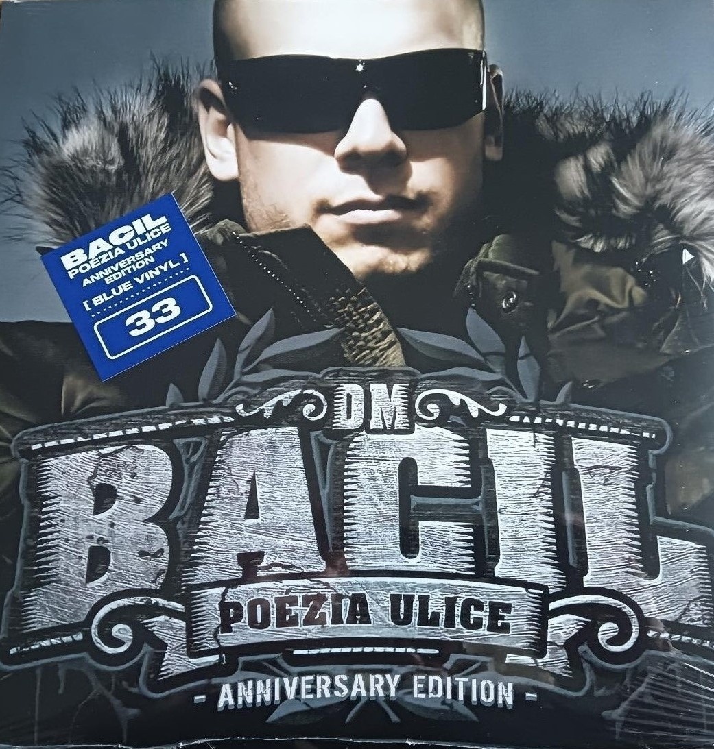 Bacil  –  Poézia ulice   (Blue vinyl)  LP