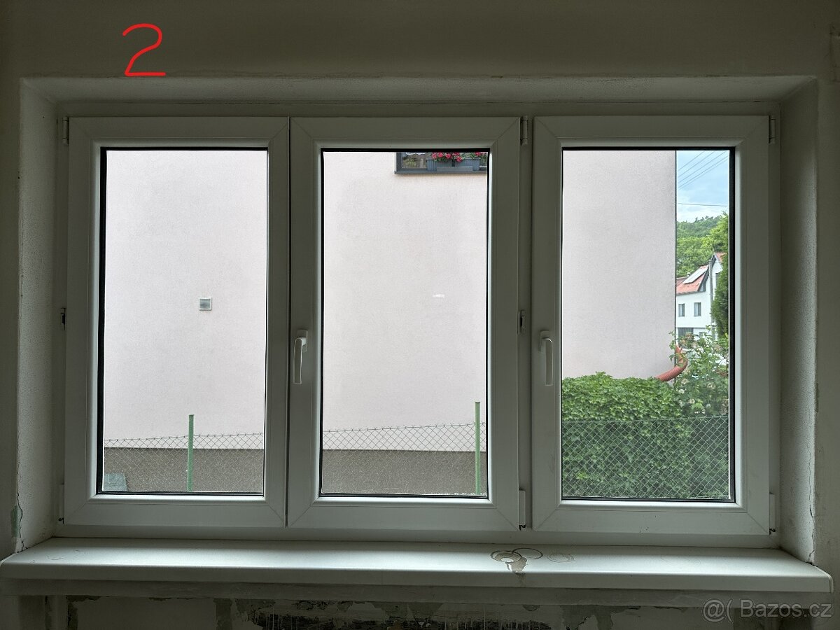 Prodám plastové okna - dvojskla