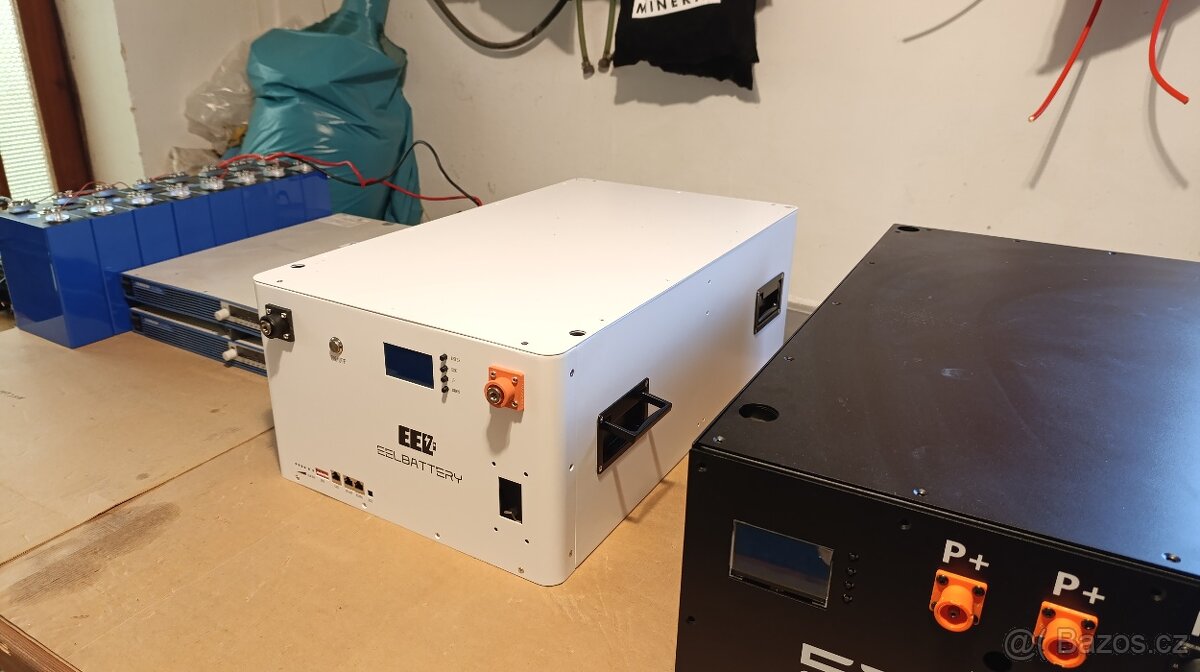 16 kWh baterie EEL 48V Eve 306Ah aktivní bms Neey 4A Smart