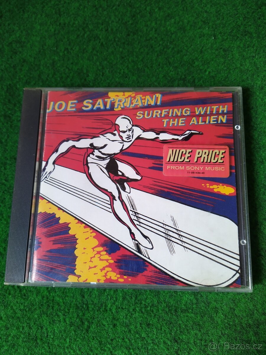 CD Joe Satriani - Surfing With Alien