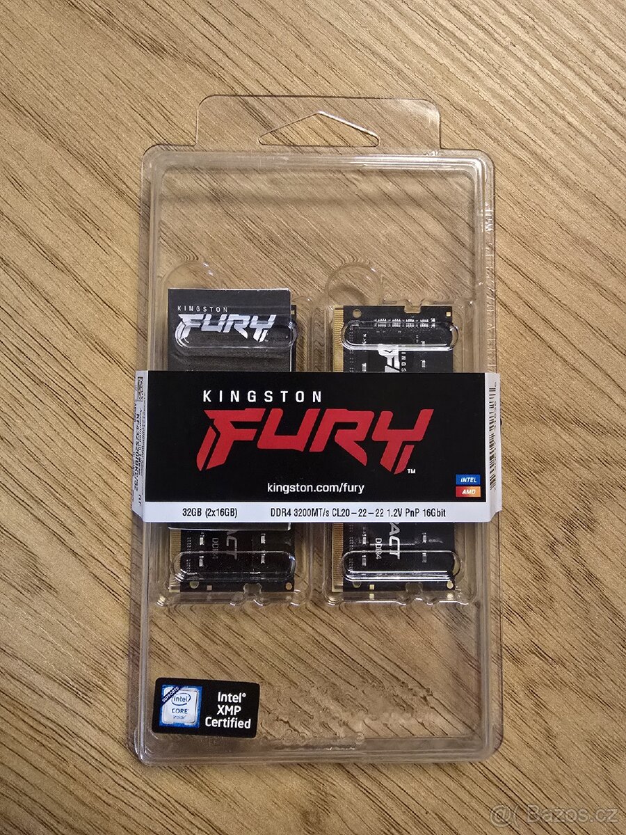 Kingston SO-DIMM FURY 32GB KIT DDR4 3200MHz CL20 Impact