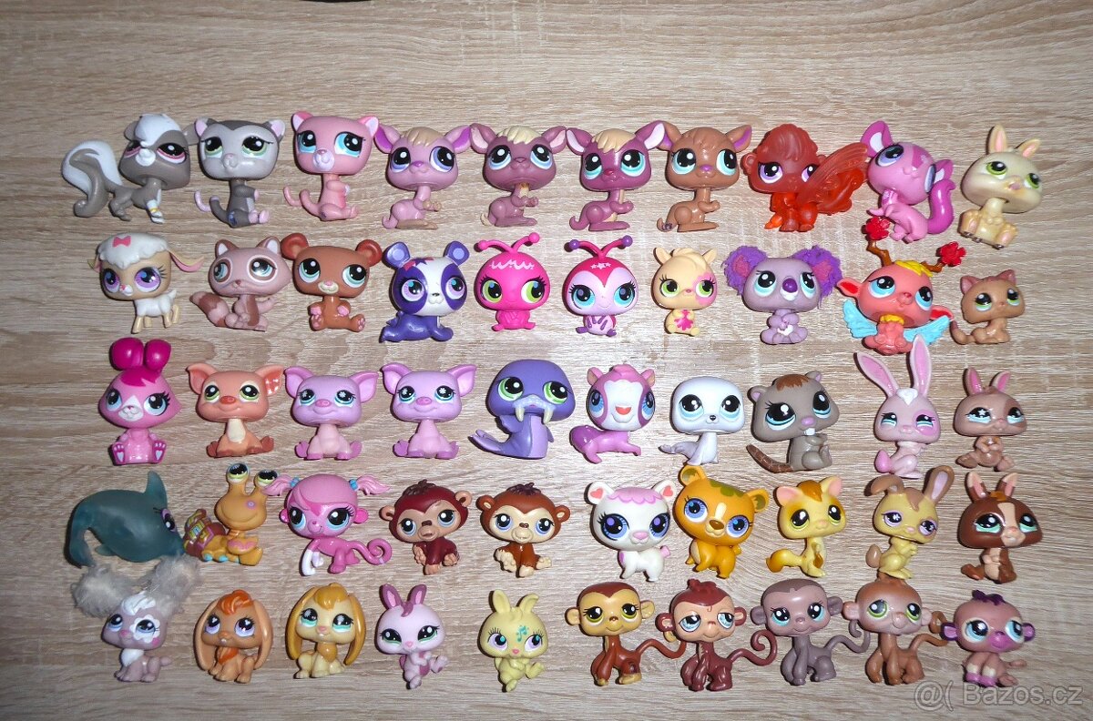 LPS, Littlest pet shop zvířátka, cena 49,-/ks