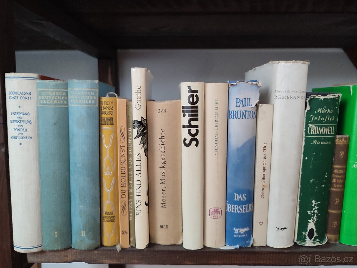 Německé knihy z pozůstalosti 1