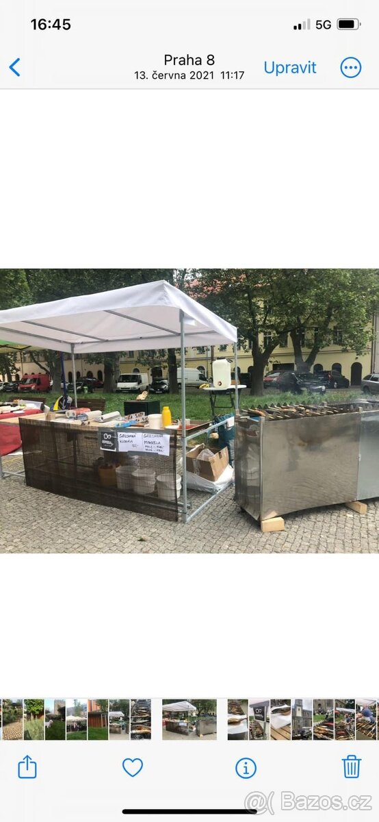 Prodám skládací prodejní stanek mám jich 10 kusu