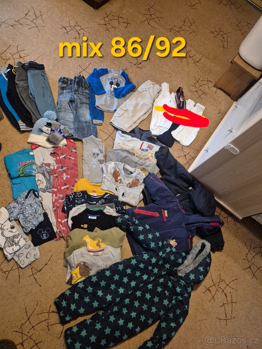 Chlapecké oblečení 86/92 mix