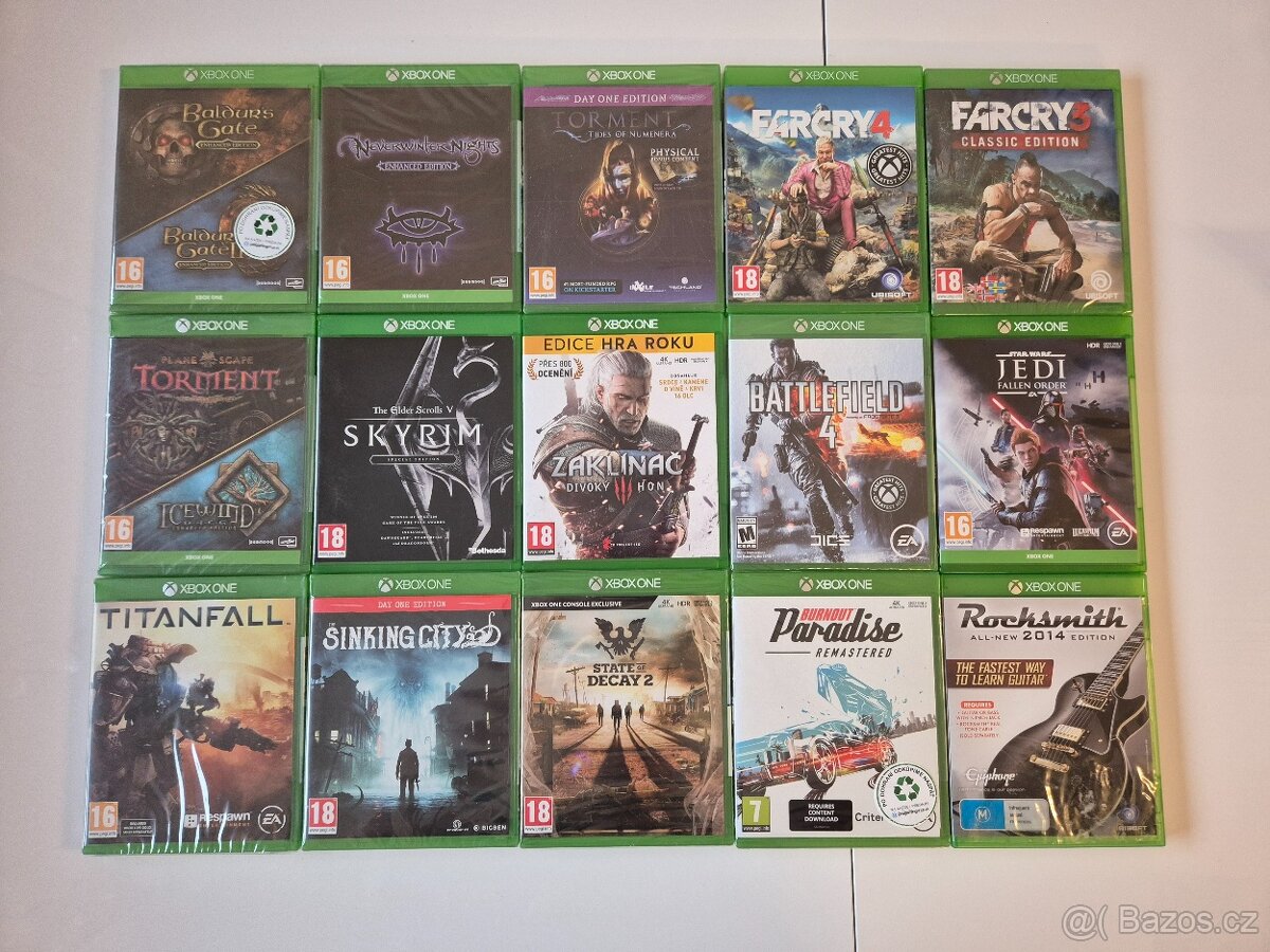 Hry na XBOX ONE: 100 Kc / Ks