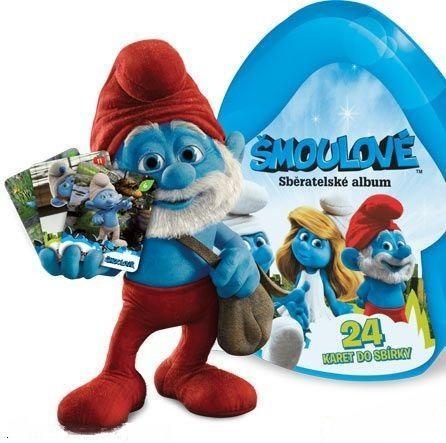 Albert - Šmoulové 3D kartičky