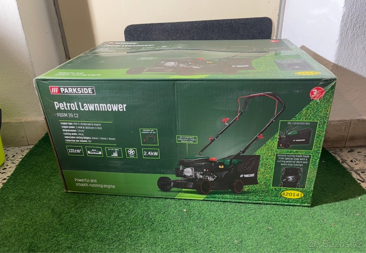 Benzínová sekačka Parkside