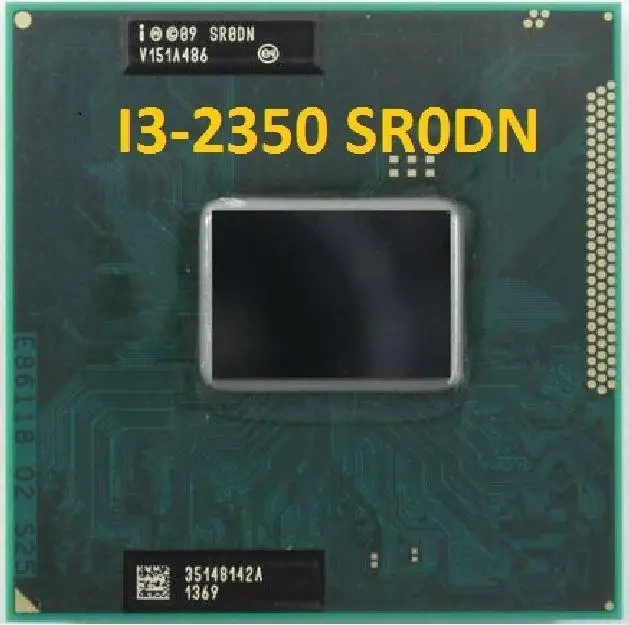 CPU Intel: i3-2350M, notebook