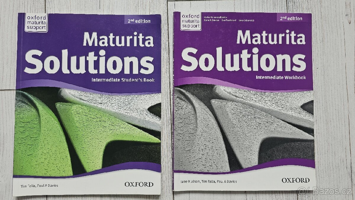 Prodám učebnice angličtiny Maturita Solution