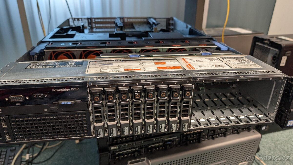 Server Dell R730,2CPU, 64GBRAM, 8x600GB