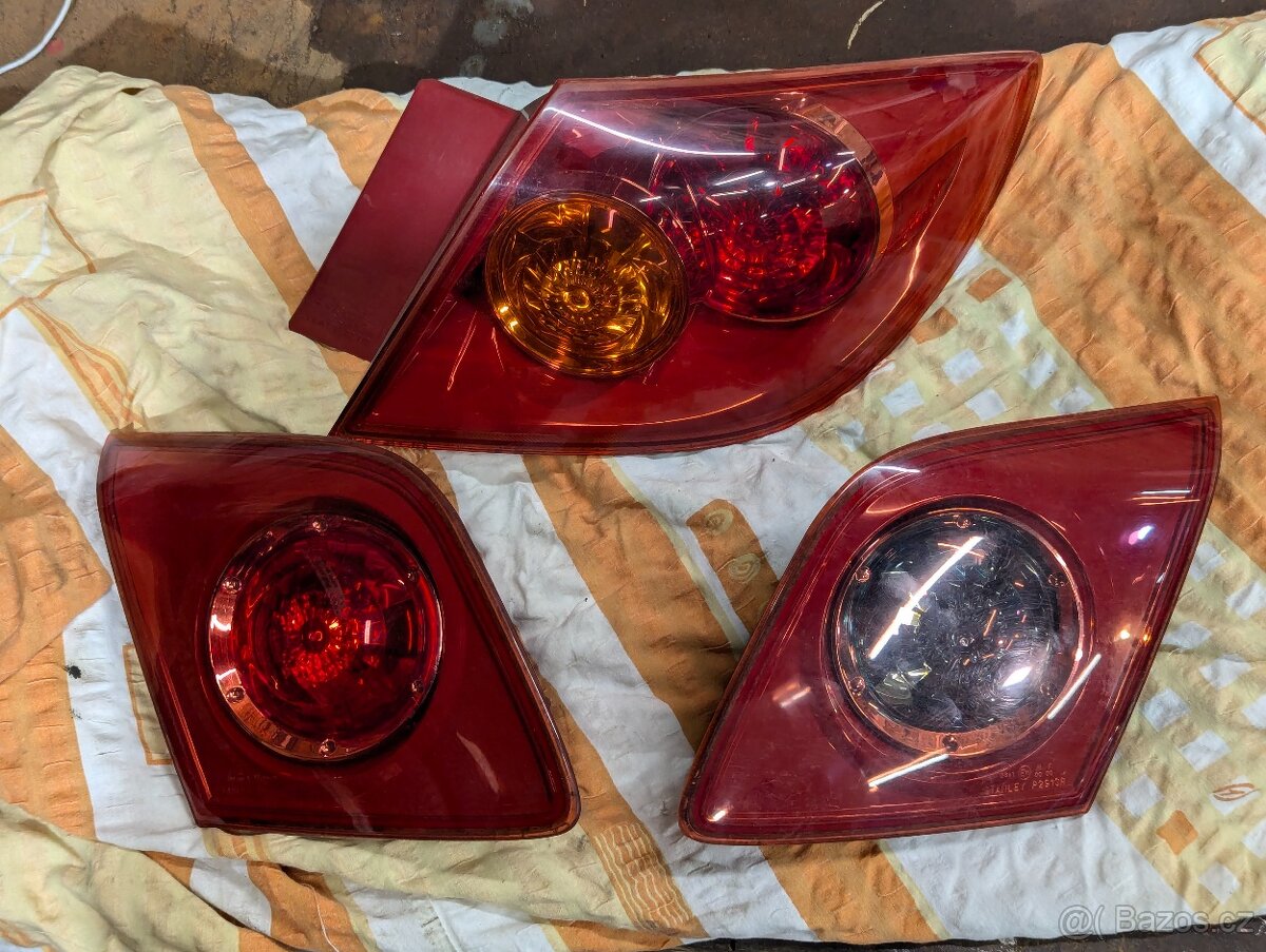 Mazda 3 zadní světla