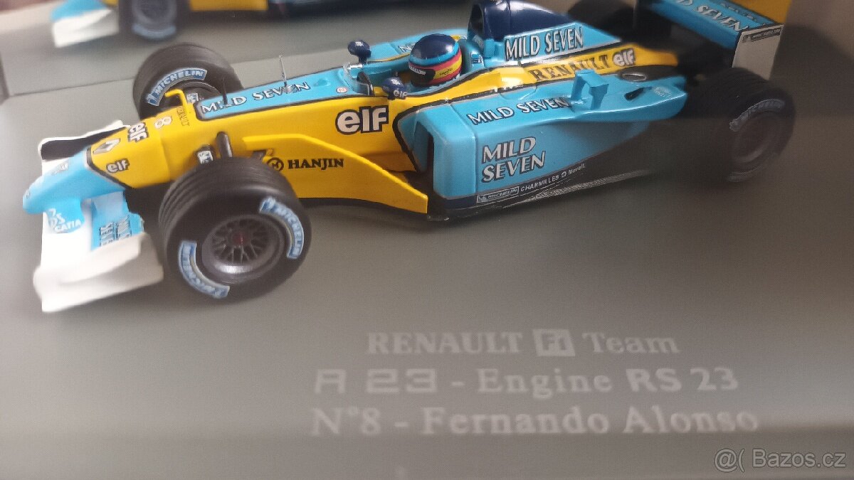 Model formule 1, F1 ,renault R 23,alonso,1:43