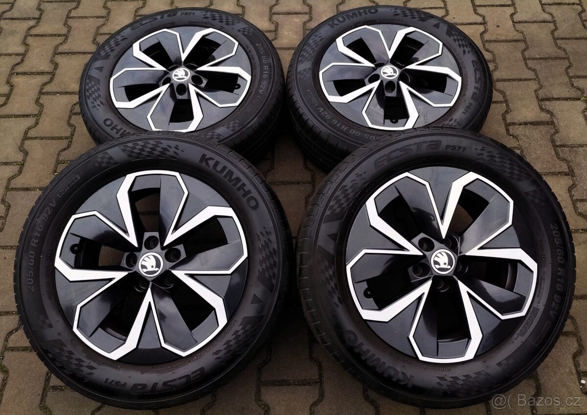 Disky originální Škoda Scala, Kamiq 5x100 R16 Hodeus