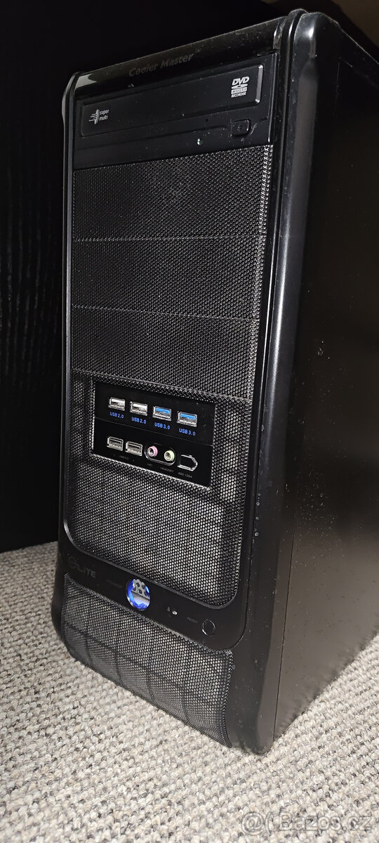 Stolní počítač i7-3770 ,8 GB ram, TB HDD
