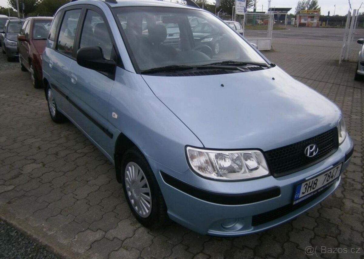 Hyundai Matrix 1.6i 1.maj.,CZ,klima benzín manuál 76 kw