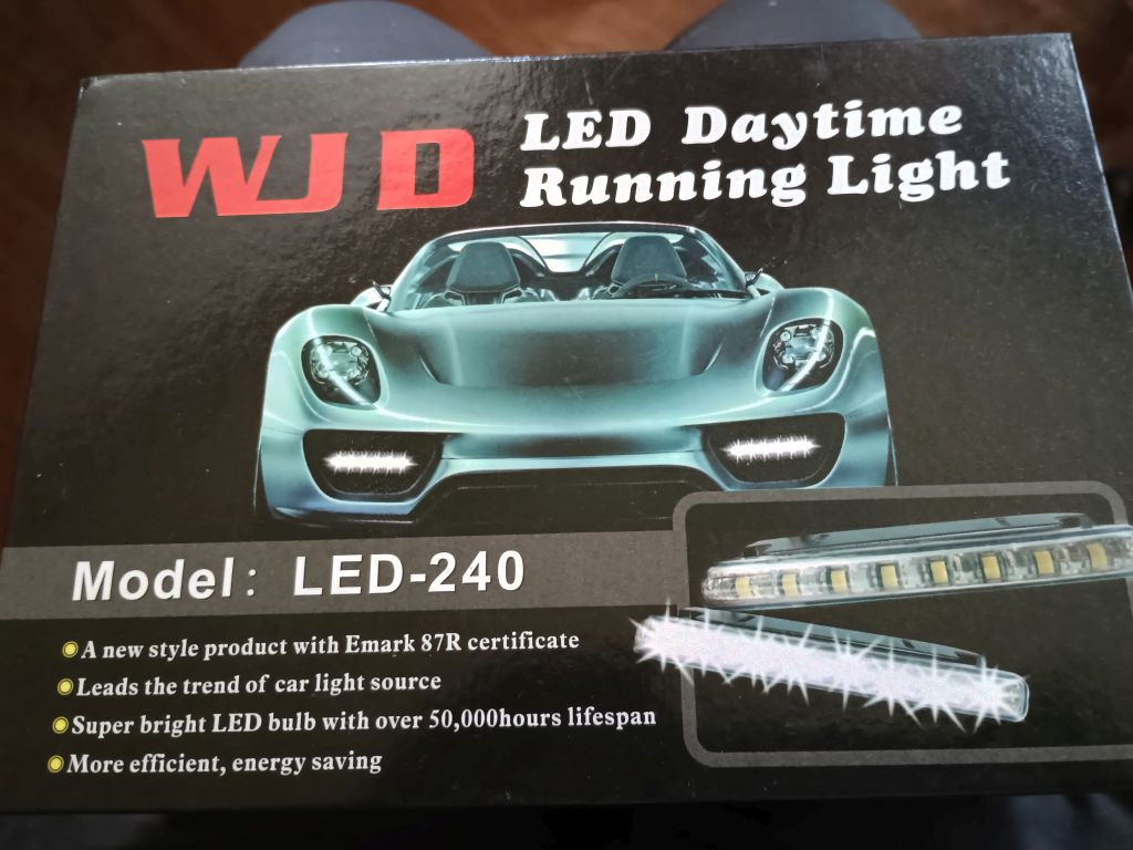 LED DRL svícení