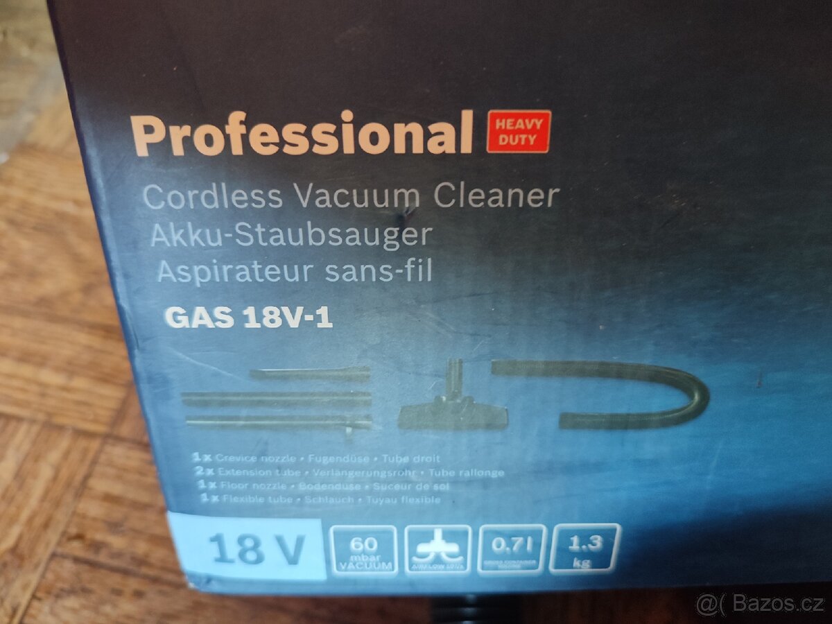 Vysavač Bosch gas v18-1