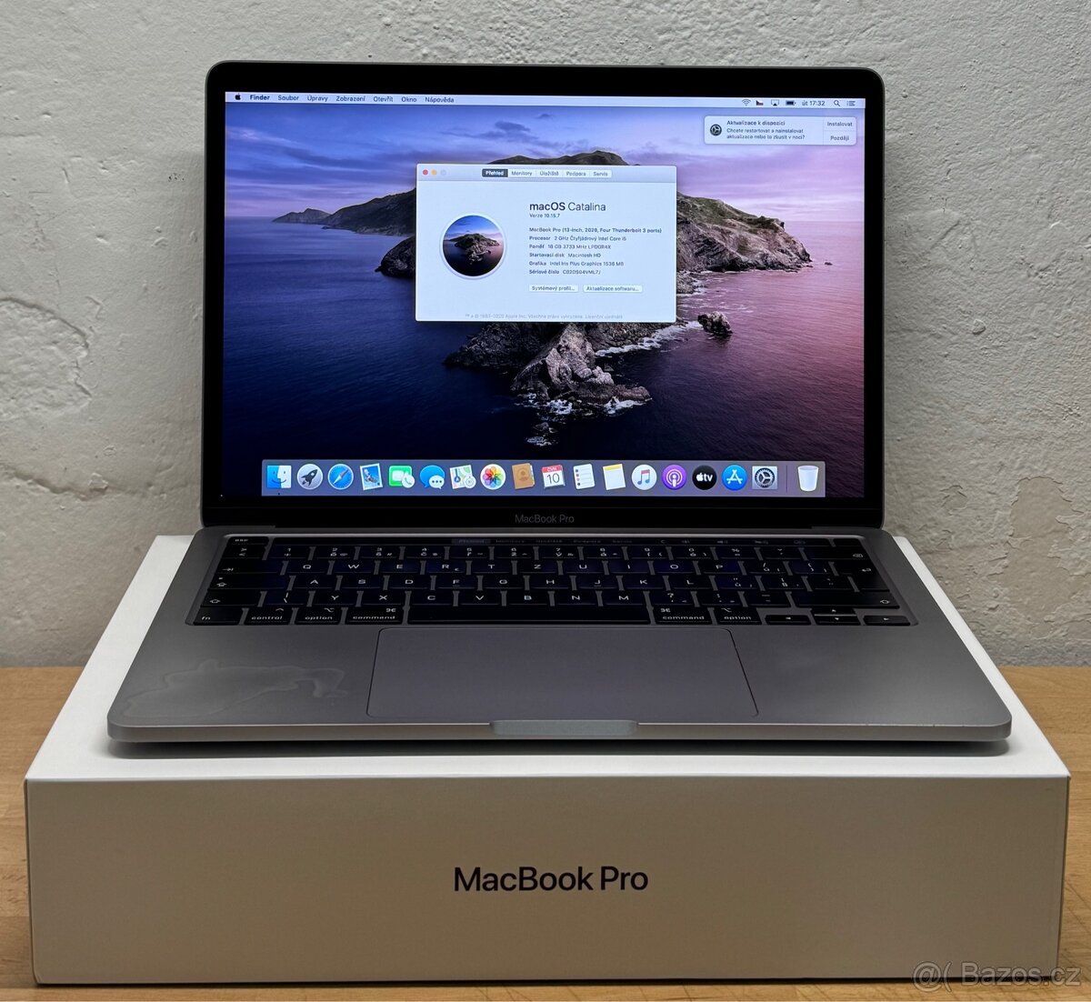 MacBook Pro 13” 2020/16GB RAM/Intel i5/1TB SSD/Záruka