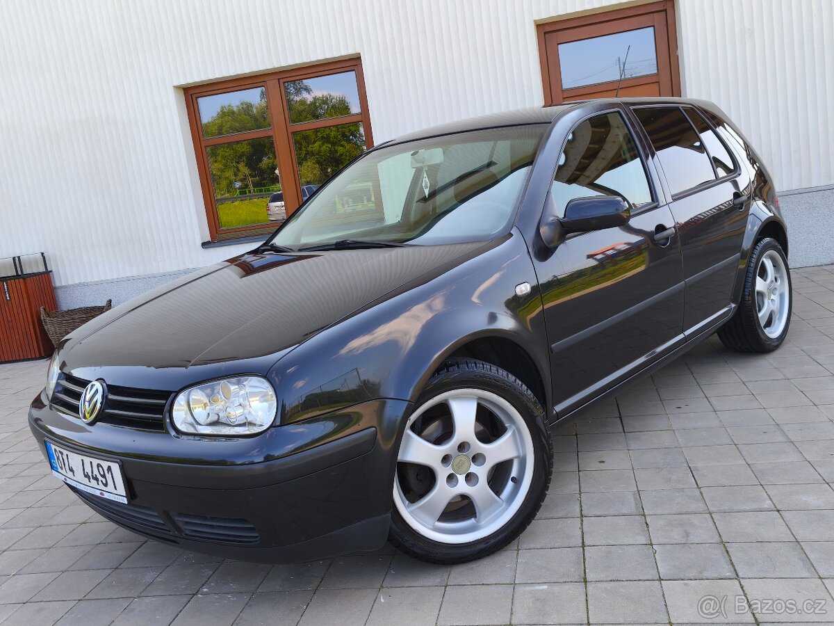 VW Golf IV 1.9TDi 74kw,2002,SPECIAL,ALU R17,Nová STK
