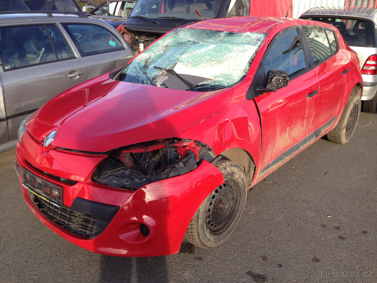 Renault Megane 3 1,6 16V 74kW 2011 III HB - díly