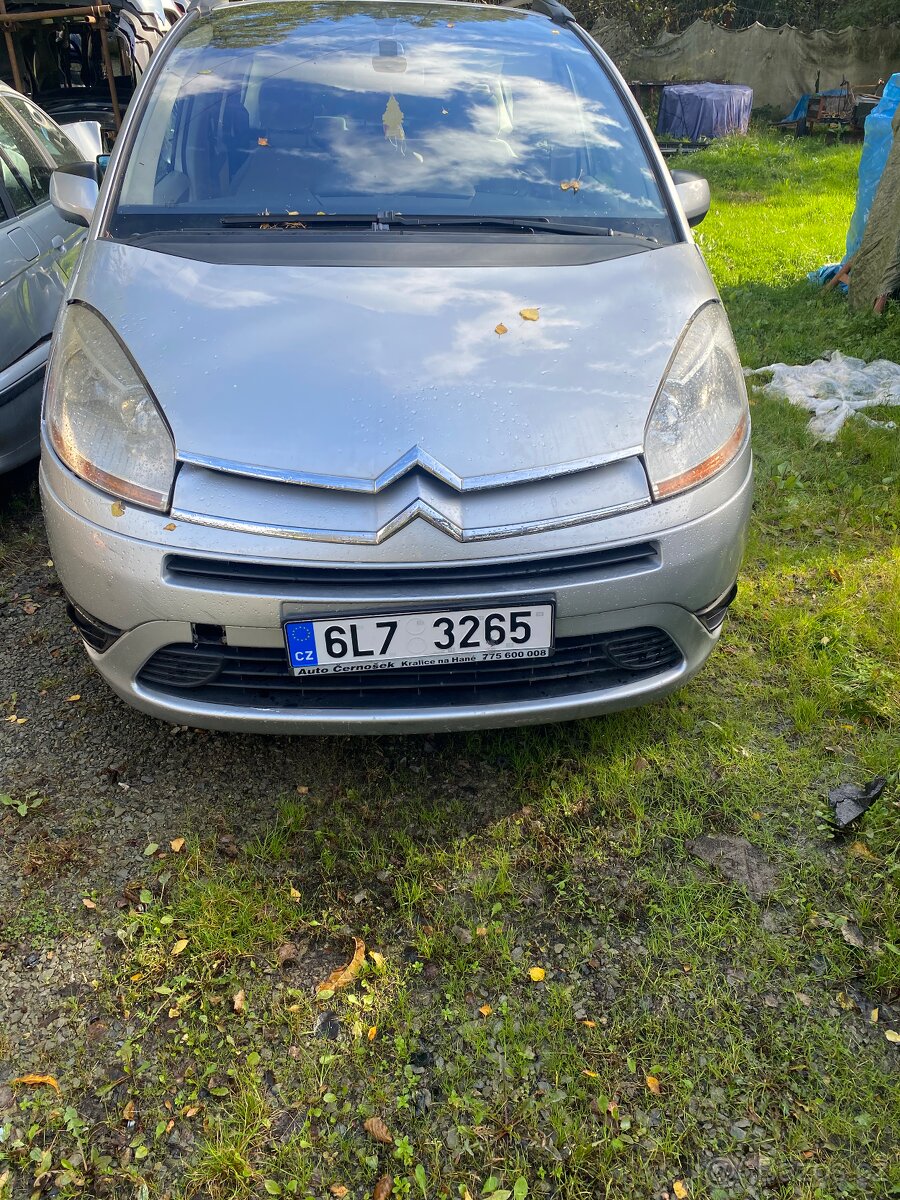 Citroen C4 Grand Piccaso 1.6HDI 80KW Dily z vozu