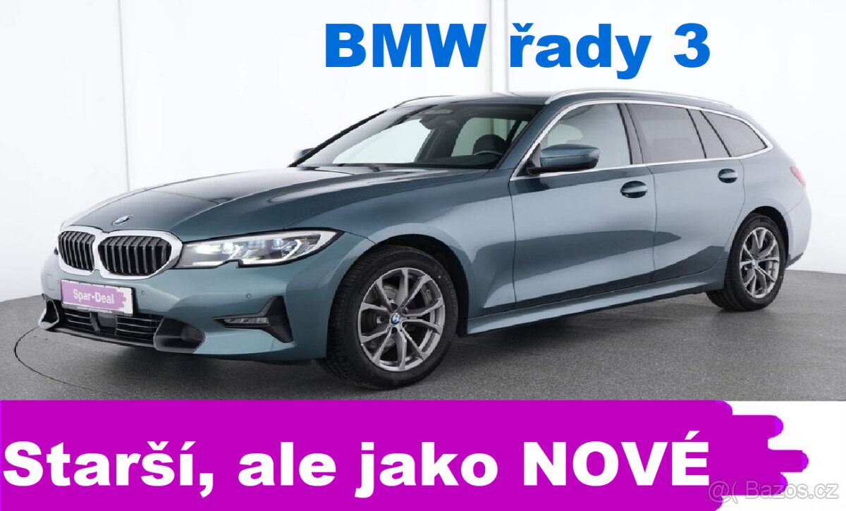 BMW 320d 19o PS Advantag Aut KAM LED Tažn 4xVýhř NAV AL 2/21
