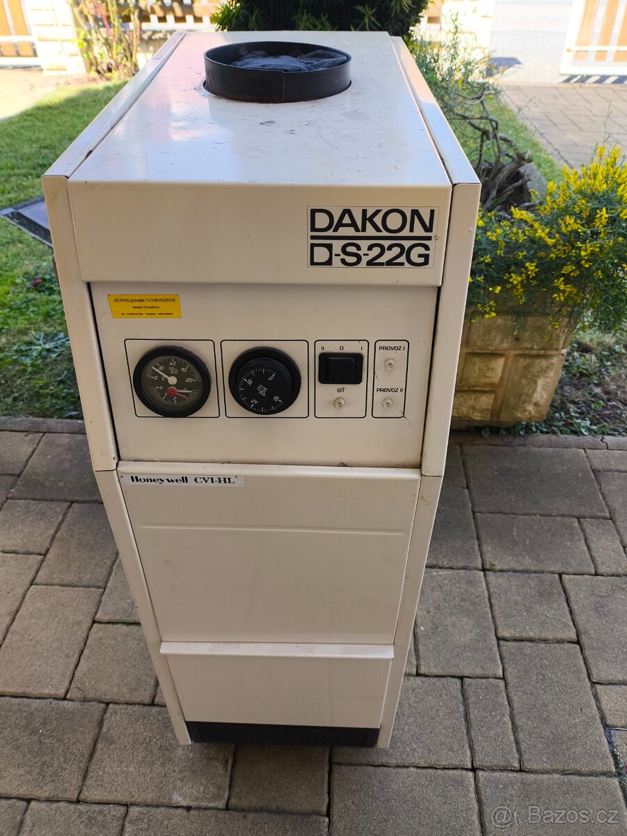 Kotel plynový Dakon DS22G rok 1997.vhodny na dotaci