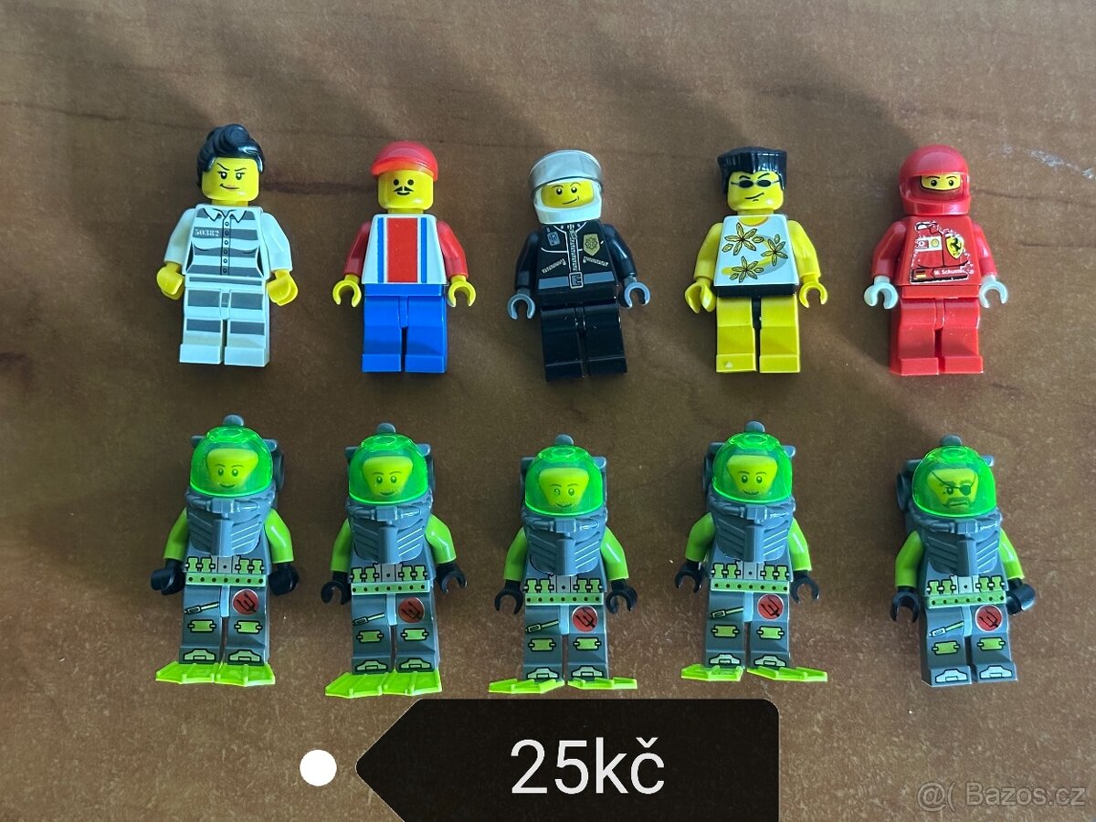 Lego minifigurky, minifigures